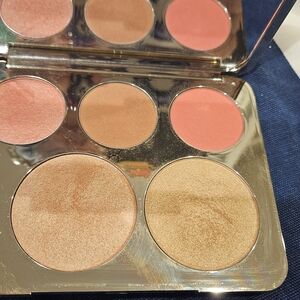 BECCA Shimmering Highlighter Palette - Gold and Pink Hues